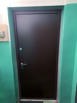 Порошковая стальная дверь с открыванием внутрь Порошковая стальная дверь с открыванием внутрь